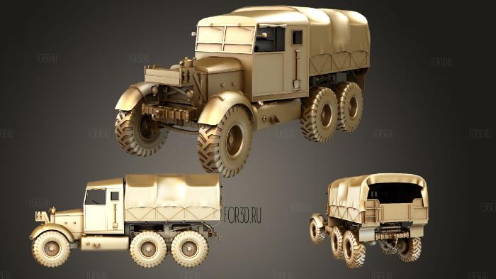 Scammell Pioneer 3d stl модель для ЧПУ